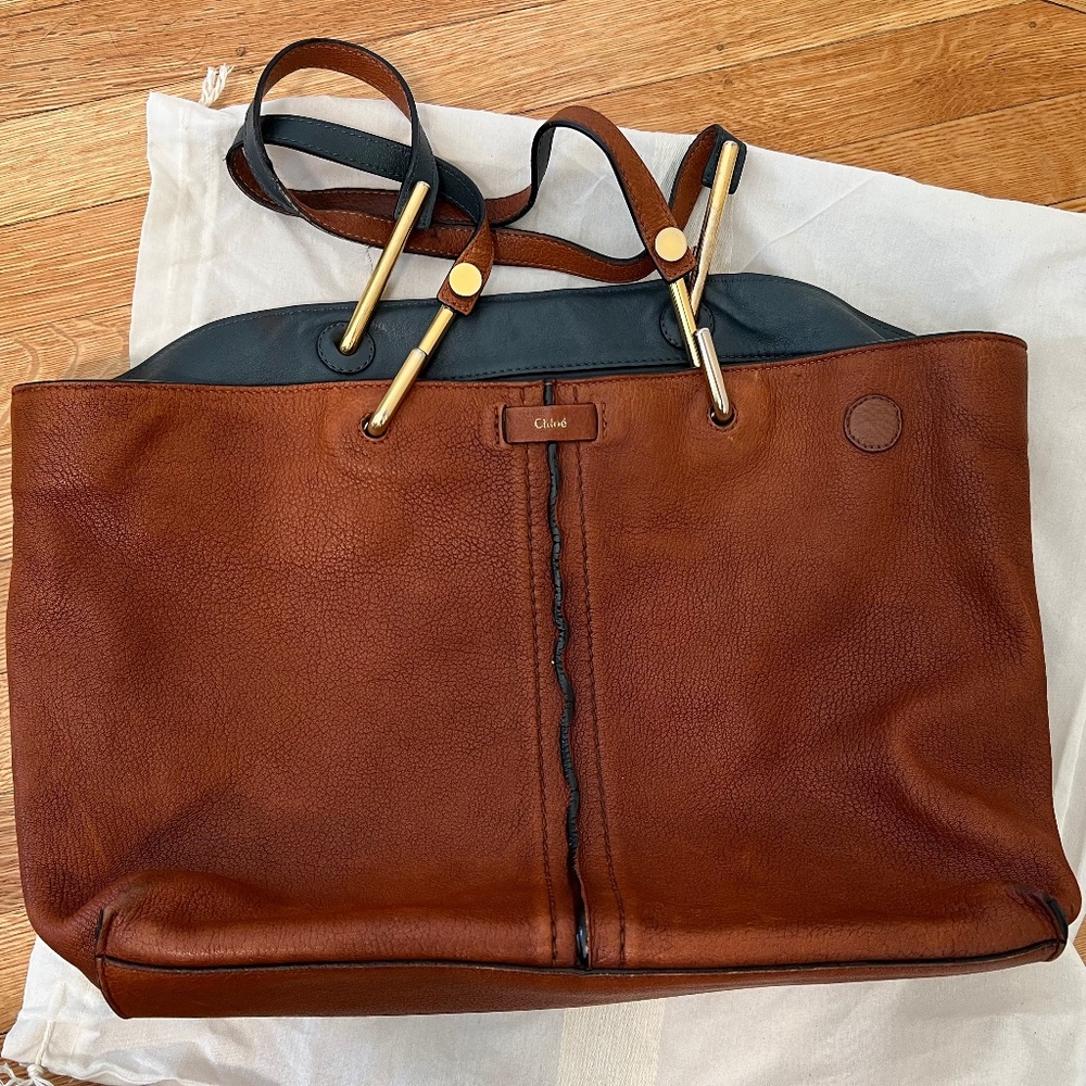 Chloe Keri Tote in Tan